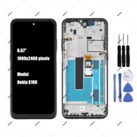 Thay thế bộ số hóa màn hình LCD Nokia X100 chính hãng 6.67 ”
