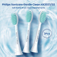 Thay thế đầu bàn chải Philips Sonicare HX2023 Loại sạch nhẹ nhàng 3 Cái / gói