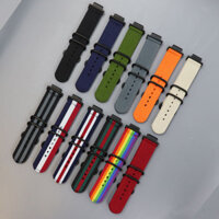 Thay thế dây đeo đồng hồ Casio Farm Oak sửa đổi GA2100 bằng vải Nylon có đầu nối GA2110