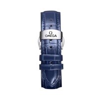 Thay thế dây đeo đồng hồ Omega Bướm Bay Da Bò Dây Da Thật Nam Nữ Khóa Bướm Cá Ngựa 300 Speedmaster Dây Đeo Chính Hãng 20mm