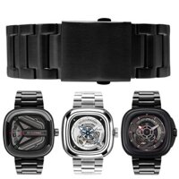 Thay thế dây đeo đồng hồ Seven Friday Watch Dây đeo bằng thép không gỉ Dây đeo đồng hồ nam Diesai Dây đeo thép 28mm