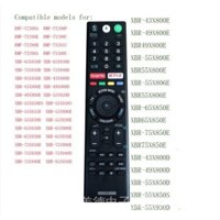 Thay thế điều khiển từ xa RMT-TX200P mới cho TV LED thông minh Sony 4K Ultra HD KDL-50W850C XBR-43X800E RMF-TX300U Không có giọng nói XBR