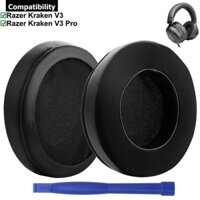 Thay Thế Gel Làm Mát Earpads Miếng Đệm Tai Đệm Muffs Sửa Chữa Các Bộ Phận Cho Razer Kraken V3 Pro Tai Nghe Chơi Game Tai Nghe