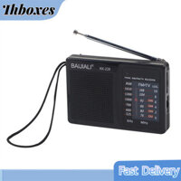 Thboxes KK228 Di Động AM FM 2 Băng Tần Đài Phát Thanh Hoạt Động Bằng Pin Điều Chỉnh Dễ Dàng Máy Nghe Nhạc Nhỏ Gọn Cho Gia Đình Cao Cấp