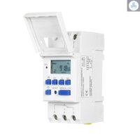 Thc15a Kỹ Thuật Số LCD Công Tắc Hẹn Giờ Lập Trình Rơ Le 16A Amp Điện Tử Hàng Tuần 7 Ngày 16 Bật & Tắt Rơle Hẹn Giờ Điều Khiển AC / DC 24V Din Rail Mount Công Tắc Thời Gian ANEW-4.1