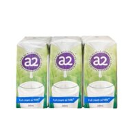 The a2 Milk Company Sữa Tươi Nguyên Kem Dạng Nước Lóc 6 Hộp 200ml