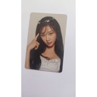 thẻ ảnh photocard pob yzy 2023 season greeting giselle siêu đẹp hàng chính hãng official