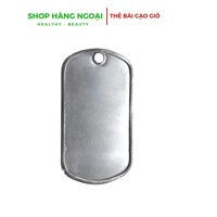 Thẻ bài cạo gió inox
