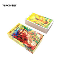 Thẻ Bài Tarot-Trò Chơi Trên Bảng Bánh Xe 78 Lá Của Năm Đọc Thẻ Bài Tarot Định Mệnh Để Sử Dụng Cá Nhân