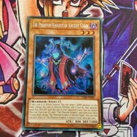 Thẻ bài Yugioh chính hãng | The Phantom Knights of Ancient Cloak | BLRR Secret rare.