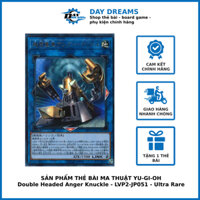 THẺ BÀI YUGIOH CHÍNH HÃNG: Double Header Anger Knuckle - LVP2-JP051 - Ultra Rare