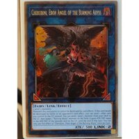 Thẻ bài Yugioh Chính hãng Tiếng Anh Châu Á (AE): RC04-AE043 - Cherubini, Ebon Angel of the Burning Abyss