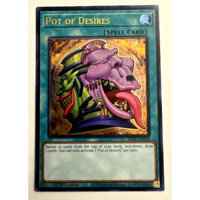 Thẻ bài YUGIOH - Pot of Desires - RA01-EN056 - Ultra Rare - Normal Spell