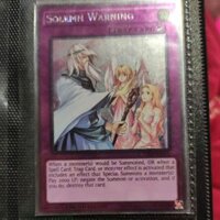 Thẻ bài Yugioh: Solemn Warning - NKRT-EN035 - Platinum rare