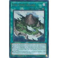 Thẻ bài YUGIOH - TCG - Fire King Island - RA03-EN059 - Secret Rare 1st Edition - Field Spell
