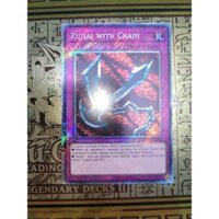 Thẻ bài Yugioh - TCG - Kunai with Chain - RA03-EN204 - Quarter Century Bonanza 1st Edition (UK)