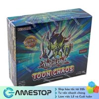 Thẻ bài Yugioh TCG Toon Chaos Booster Box 1st Edition TOCH chính hãng Konami phiên bản tiếng Anh YGTCGBOOB29