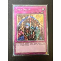 [Thẻ bài Yugioh] - [TCG-UK] - RA02-EN077 - Skill Drain - Platinum Secret Rare 1st Edition