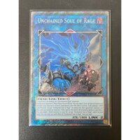 [Thẻ bài Yugioh] - [TCG-UK] -  RA02-EN041 - Unchained Soul of Rage - Platinum Secret Rare 1st Edition