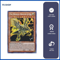 Thẻ bài Yugioh –The Winged Dragon Of RA (Prismatic Secret Rare)-Thẻ bài chính hãng
