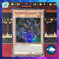 Thẻ bài YugiOh (UK) -  LDS1-EN045; Millennium-Eyes Illusionist; Ultra Rare (Blue)