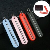 Thẻ Báo Số Điện Thoại Treo Chùm Chìa Khóa Xe Máy, Ô tô Chống Thất Lạc Khóa, Tiện Dụng, An Toàn – TakyShop 5040