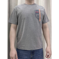 #The Blues - Áo Thun Nam Cổ Tròn 23110 Mới Xám # BLUE EXCHANGE#.