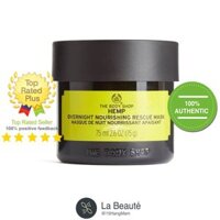 The Body Shop Hemp Overnight Nourishing Rescue Mask - Mặt Nạ Ngủ Phục Hồi Da 75ml