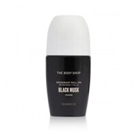 The Body Shop Roll-On Deodorant Black Musk 50ml - Шариковый дезодорант для тела 50мл