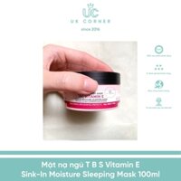 The Body Shop Vitamin E Sink-in Moisture Sleeping Mask