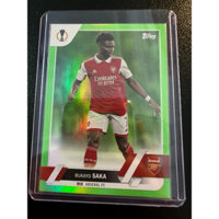 Thẻ bóng đá #I446 Bukayo Saka Arsenal Green /199 Topps UCC Flagship 2022/23