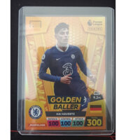 Thẻ bóng đá Kai Havertz Golden Baller Panini Adrenalyn XL AXL EPL 2022/23
