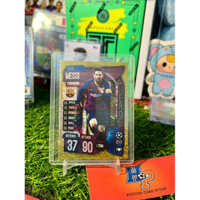 Thẻ bóng đá Lionel Messi Hattrick Hero Topps Match Attax UCL 2019/20