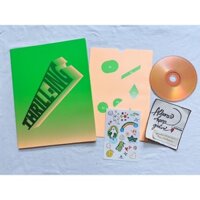 the Boyz The boy mini album Thrilling đã khui seal gồm CD sticker và photobook