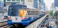 Thẻ BTS Skytrain Rabbit Card - thẻ Rabbit đi tàu điện BTS (nhận tại sân bay Suvarnabhumi)