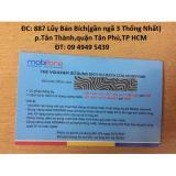 Thẻ cào MobiFone mệnh giá 200.000 đồng