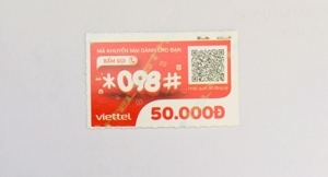 Thẻ cào Viettel mệnh giá 100.000 đồng