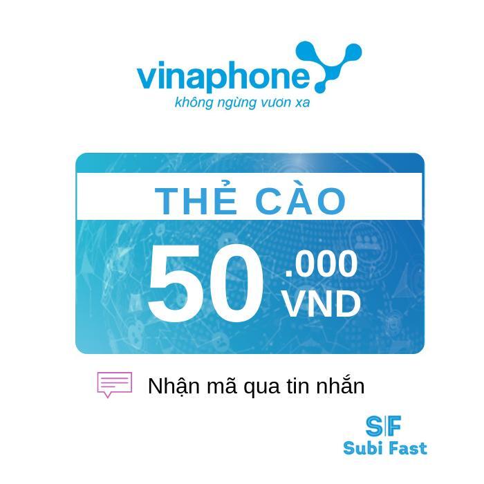 Thẻ cào Vinaphone mệnh giá 100.000 đồng