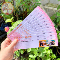Thẻ card, thẻ liệu trình, namecard, in và thiết kế theo yêu cầu dành cho tiệm spa, tóc , nail