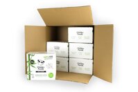 The Cheeky Panda Bamboo Nappies Size 1 (2-5Kg) - Bulk Box - 6 Count