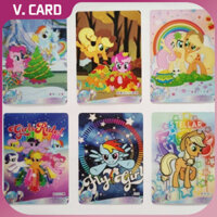 Thẻ Chính Hãng Bạn My Little Pony Kaguya Thứ Tư HR Mặt Trăng Tím Công Chúa Phong Cách Mùa Hè Anime Bộ Sưu Tập Thẻ Thẻ