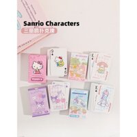 Thẻ chơi game Sanrio chính thức dễ thương, hoạt hình vui nhộn, giải trí, bộ truyện My Melody và Hello Kitty
