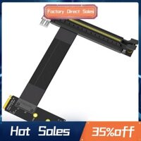 Thẻ chuyển đổi nâng thẻ đồ họa M.2 NGFF Key M sang PCI-E 16X, Cáp mở rộng Nvme sang PCI-Express 16X (Hướng bên phải)