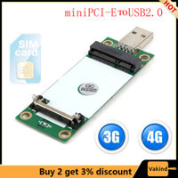 Thẻ chuyển đổi WWAN sang USB không dây PCI-E Mini có khe cắm thẻ SIM cho HUAWEI EM730