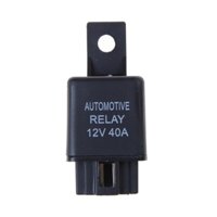 The Cici Shop 12V 40A Car Automotive Relay 4 Pins SPST Alarm Relay with relay socket