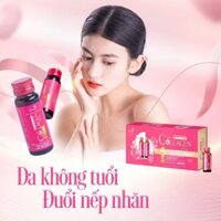 The Collagen Royal - Hỗ trợ giảm nám, sạm da, nhăn da, giúp sáng da - Hộp 8 lọ x 30 ml