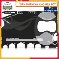 Thẻ đa năng Tools Black Swiss Army Knive(Đa năng 18 trong 1)