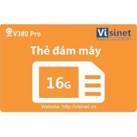 THẺ ĐÁM MÂY (LƯU TRỮ TRỰC TUYẾN) - 16GB