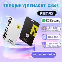 Thẻ Định Vị GPS Mini Siêu Nhỏ REMAX RT-G2305, Pin 110mAh, Chống Nước IP68, Theo Dõi Chống Mất Đồ, Kết Nối Qua App