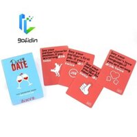 Thẻ đối thoại GOFIDIN Tất cả các trò chơi trên bàn tiếng Anh Quà tặng cặp đôi hoàn hảo
